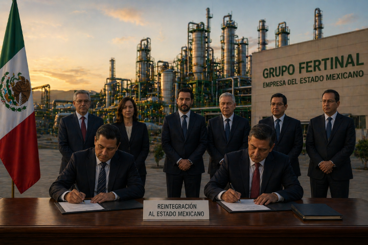 Equipo directivo estatal colaborando